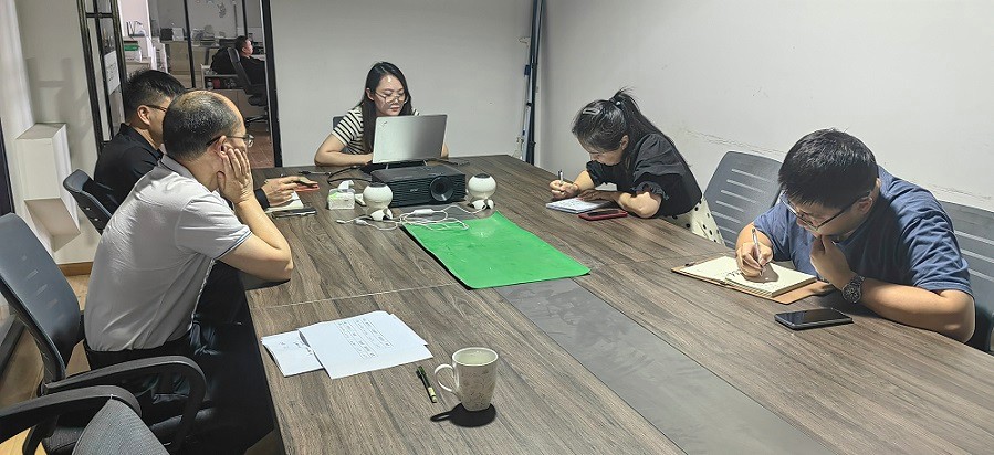 艾思捷蝸輪蝸桿減速機(jī)特定項(xiàng)目進(jìn)度會(huì)分析 (2).jpg